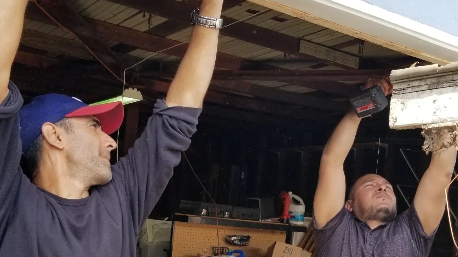 Kane County garage door exterior